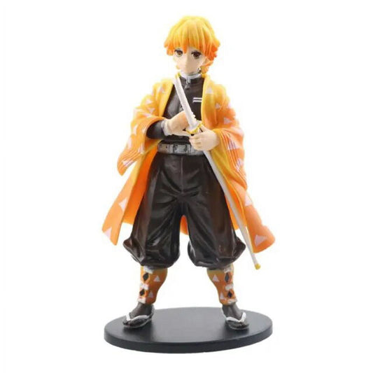 Demon Slayer Zenitsu Agatsuma PVC Action Figure – 15cm Anime Collectible Statue