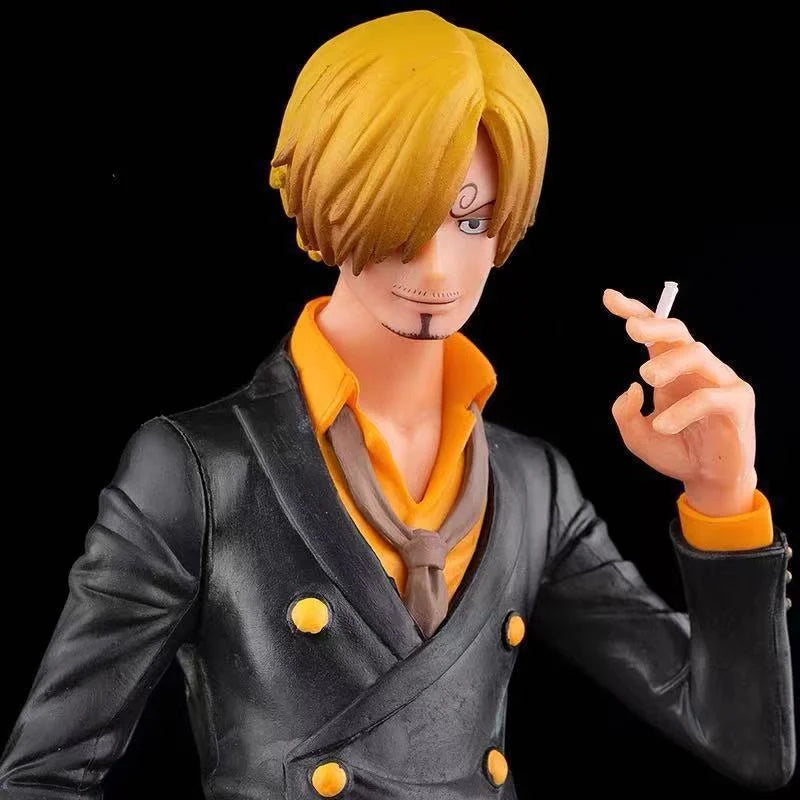🖤 PVC Anime Figure – Sanji in Black Suit (28cm)